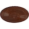 Ekena Millwork Nexus Ceiling Medallion (Fits Canopies up to 2 3/4"), 30"OD x 1 1/4"P, Burnished Mahogany Crackle CM30NEBMC - alternate 3